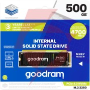 Goodram dysk ssd px600 500gb m.2 pcie 4x4 nvme 2280
