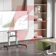Mobilny stojak+uchwyt do tv 60-100″ 100kg s-15-al art vesa max 1000×600 heavy duty