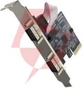 Unitek pci express kontroler 2x rs-232