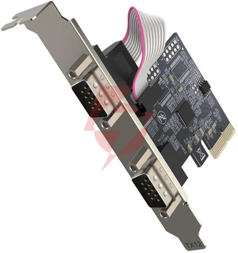 Unitek pci express kontroler 2x rs-232