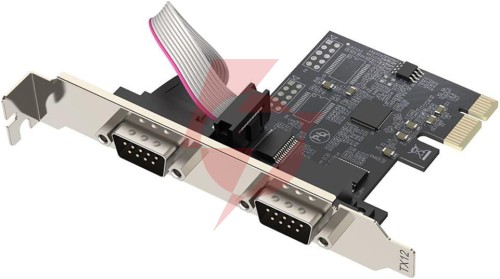 Unitek pci express kontroler 2x rs-232
