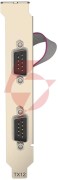 Unitek pci express kontroler 2x rs-232