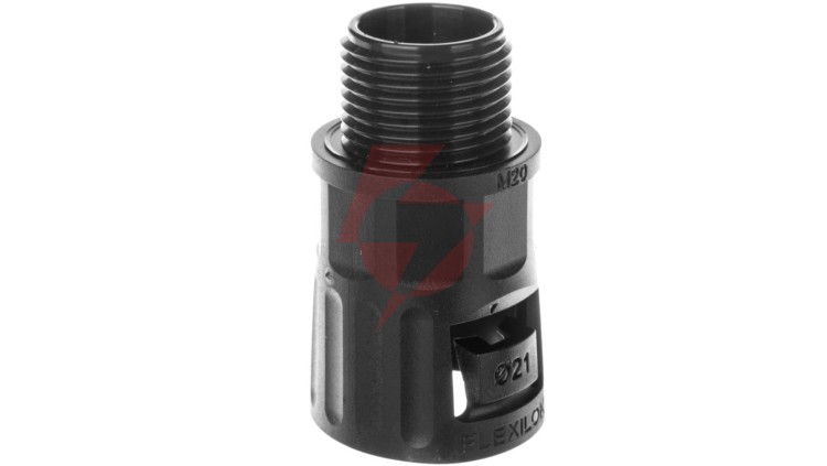 Dławnica poliamidowa do rury ochronnej M20 IP66 czarna SFD 20M/16 E03DK-07060200601 /10szt./