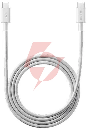 Kabel usb xiaomi 6a braided usb-c to usb-c cable 1m