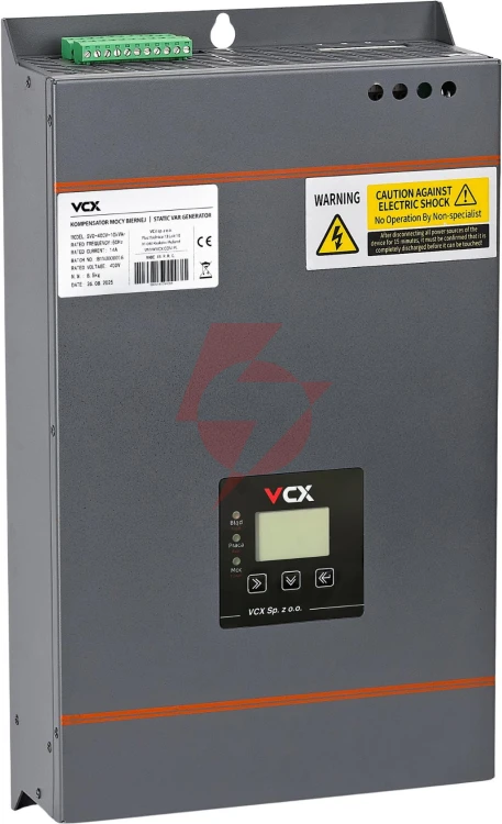 Kompensator mocy biernej vcx svg 400v 5kvar