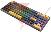 Klawiatura przewodowa rampage cyclone knob rgb 90%
