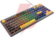 Klawiatura przewodowa rampage cyclone knob rgb 90%
