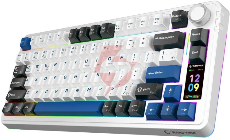 Klawiatura przewodowa rampage quell pro