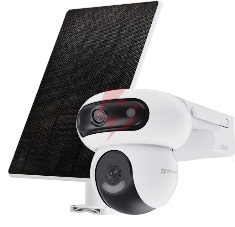Kamera ip ezviz hb90x dual 4g wi-fi kit 4mp+4mp z panelem solarnym 8w