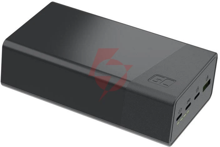Powerbank greencell powerplay 30 30000mah szybkie ładowanie 22,5w 3x usb-c pd 1x usb-a