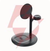 Ładowarka indukcyjna greencell magscape 3w1 15w magsafe iphone airpods apple watch