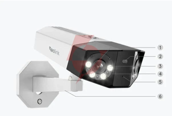 Kamera ip reolink duo series p750 poe 16mp