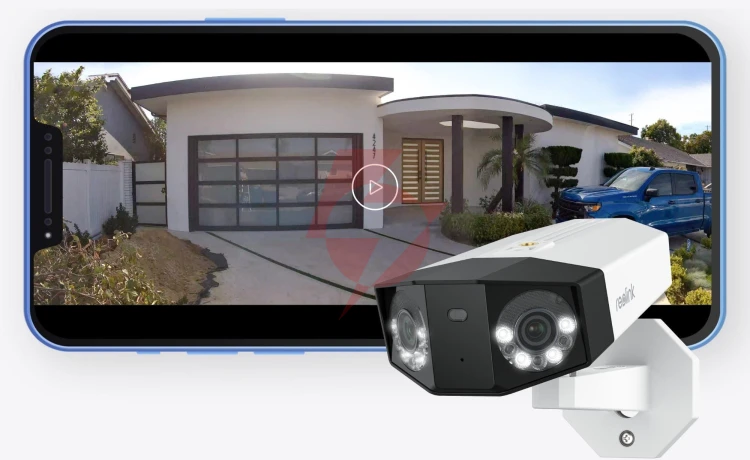 Kamera ip reolink duo series p750 poe 16mp
