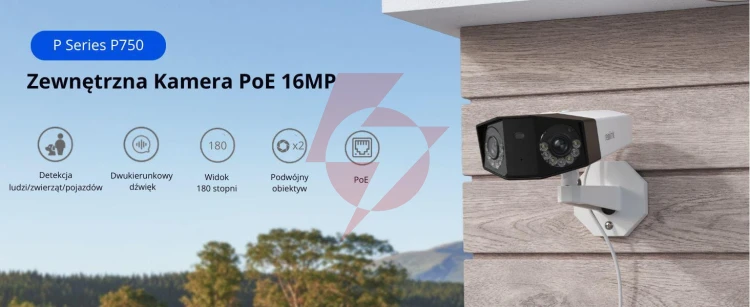 Kamera ip reolink duo series p750 poe 16mp