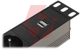 Listwa zasilająca 6 gniazd schuko pd-6/r-usb