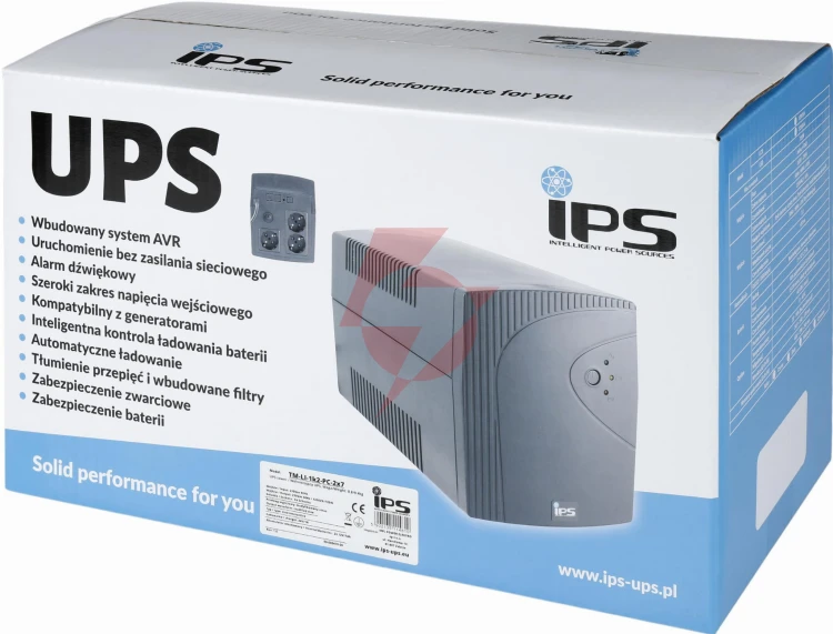 Ups zasilacz awaryjny ips tm-li 1200va 720w