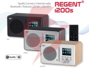 Radio ferguson regent i200s (dark gray) (spotify, dab, fm, usb, aux in, bluetooth)