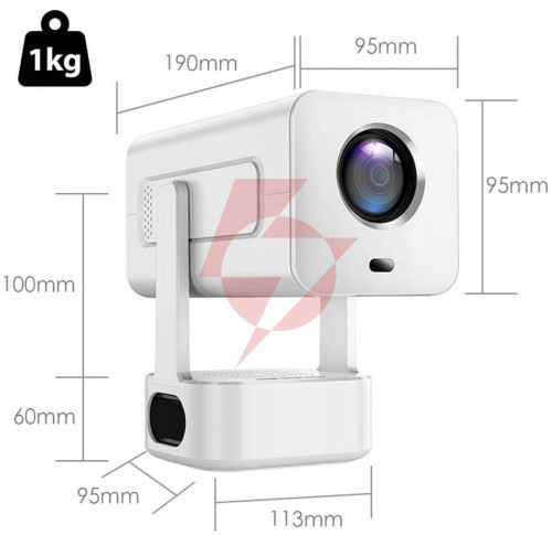 Mini projektor zenwire primeview imc360 android 13/wifi/350/full hd