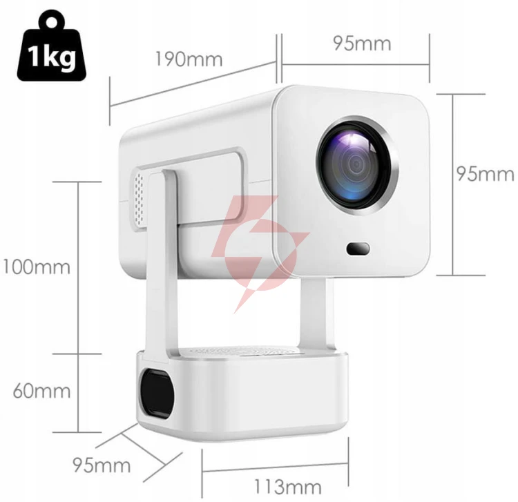 Mini projektor zenwire primeview imc360 android 13/wifi/350/full hd