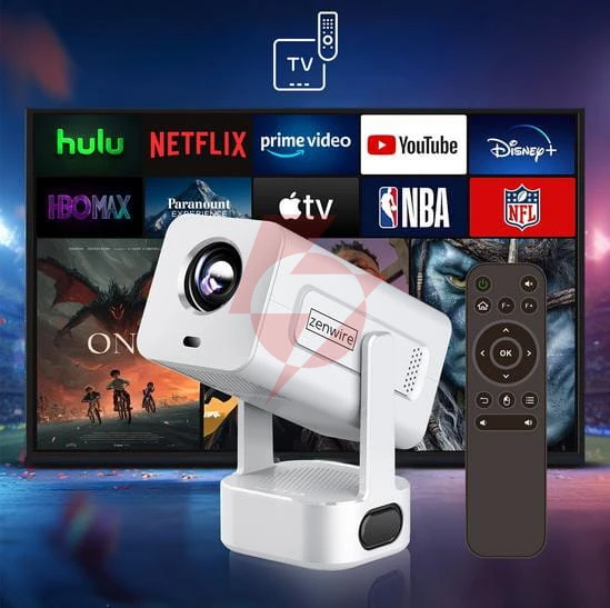 Mini projektor zenwire primeview imc360 android 13/wifi/350/full hd