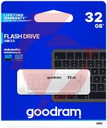 Pendrive goodram ume2 32gb usb 2.0 biały