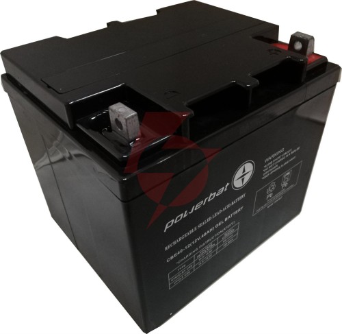 Akumulator powerbat cbe 12v 40ah deep cycle gel