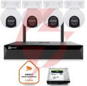 Zestaw do monitoringu wi-fi ezviz 4x h80x dual 4k 8mp+2mp 4mm