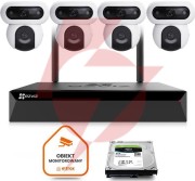 Zestaw do monitoringu wi-fi ezviz 4x h90 4mp+4mp