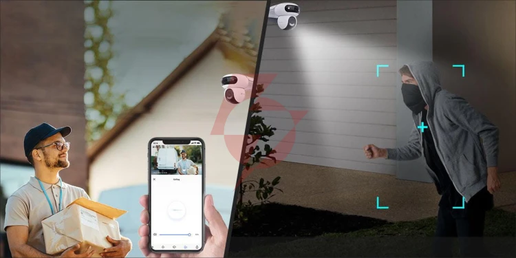 Zestaw do monitoringu wi-fi ezviz 4x h90 4mp+4mp