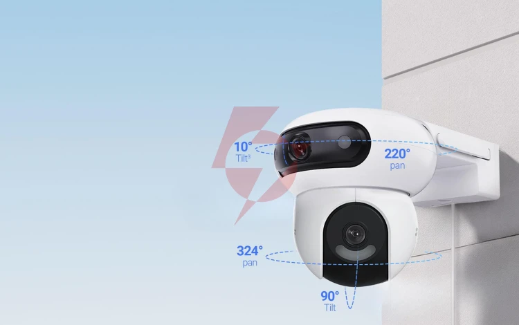Zestaw do monitoringu wi-fi ezviz 4x h90 4mp+4mp