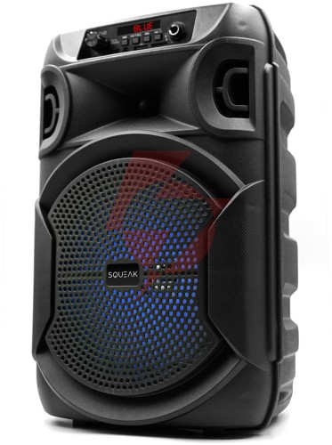 Głośnik mobilny squeak sq1006 30w radio fm czarny