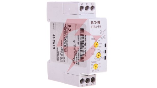 Przekaźnik czasowy 1P 3A 0,05sek-100h 24–240V AC, 24–48V DC wielofunkcyjny ETR2-69 262689