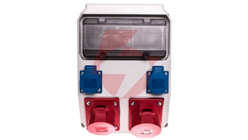 Rozdzielnica budowlana ADAMÓW 32A/5P, 16A/5P, 2x2P+Z 9036830W