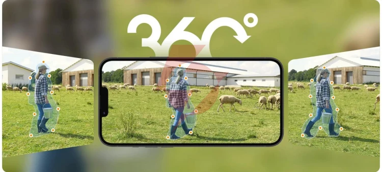 Kamera ip imou aov pt kit 2.4ghz wi-fi i 4g 5mpx z panelem solarnym z kartą pamięci 64gb