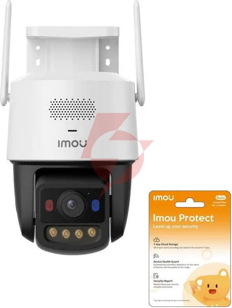 Kamera ip imou titan pro 6mp aurora wi-fi poe z chmurą imou protect na rok
