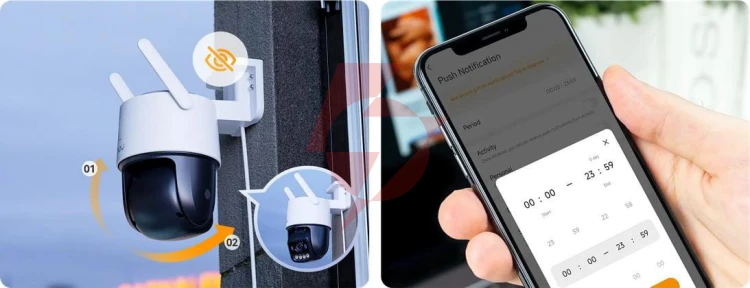 Kamera ip imou titan pro 6mp aurora wi-fi poe z kartą pamięci 64gb