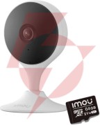 Kamera ip imou cue 2e 3mp ipc-c32ep z kartą pamięci 64gb