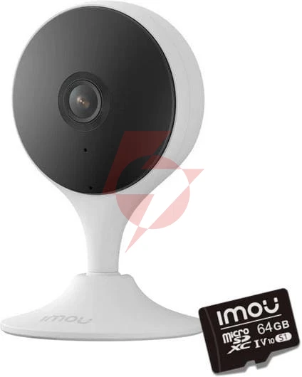 Kamera ip imou cue 2e 3mp ipc-c32ep z kartą pamięci 64gb