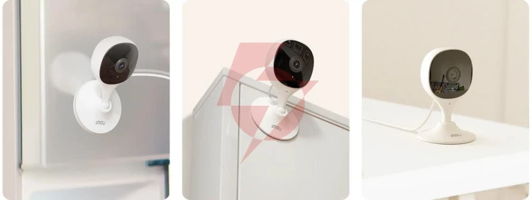 Kamera ip imou cue 2e 3mp ipc-c32ep z kartą pamięci 64gb