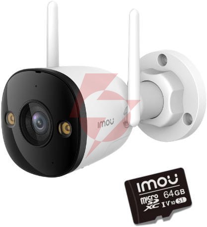 Kamera ip imou bullet 3 5mp wi-fi ir30 z kartą pamięci 64gb