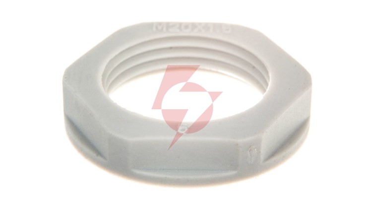 Nakrętka poliamidowa M20 szara N 20M E03DK-02020100301 /100szt./
