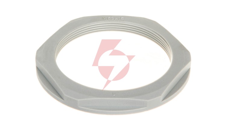 Nakrętka poliamidowa M63 szara N 63M E03DK-02020100801