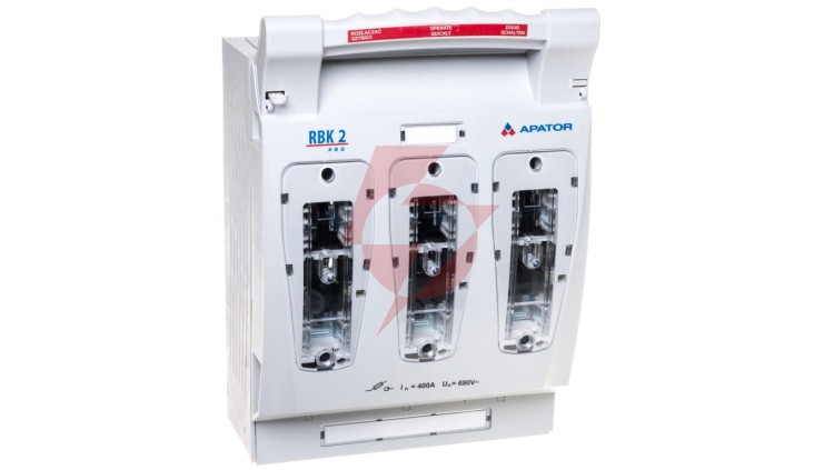 Rozłącznik izolacyjny bezpiecznikowy 400A RBK 2 pro-M /zaciski śrubowe do 240mm2/ 63-811685-061