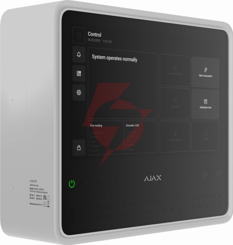 Ajax glandbox - white