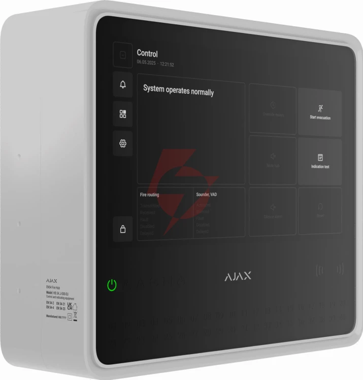 Ajax glandbox - white