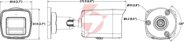 Kamera ip hikvision ds-2cd1067g2h-liuf(4mm)