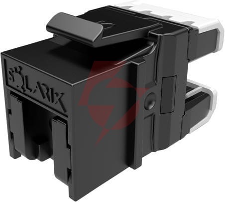 Moduł keystone szybkozaciskowy narzędziowy solarix cat.6 utp rj45 czarny