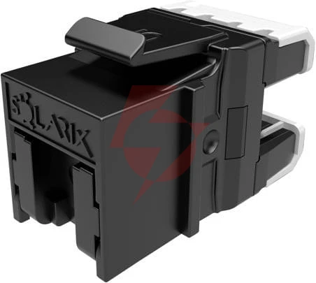 Moduł keystone szybkozaciskowy narzędziowy solarix cat.6 utp rj45 czarny
