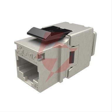 Moduł keystone szybkozaciskowy narzędziowy solarix cat.6 stp ftp rj45 srebrny