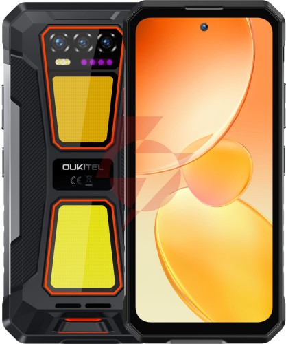 Smartfon oukitel wp58 pro 5g  6.7" 8/512gb 10000mah pomarańczowy